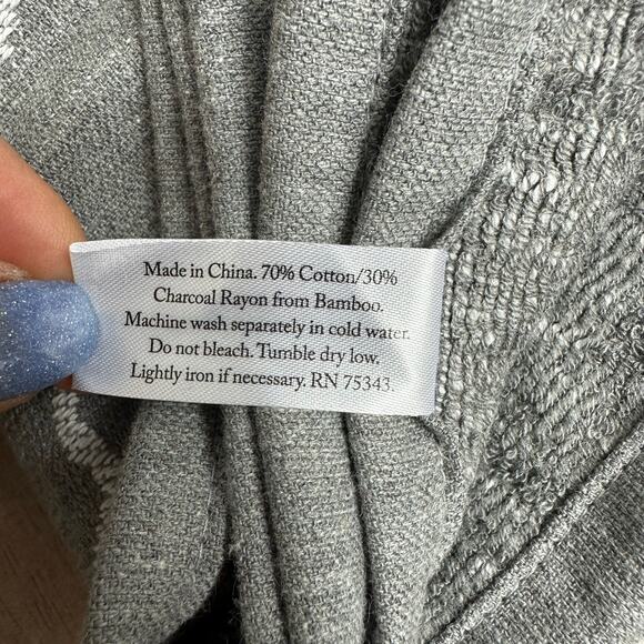 Halloween Ghosts Cupcakes & Cashmere Ghost Kitchen Towel Set White On Gray New - Picture 12 of 12